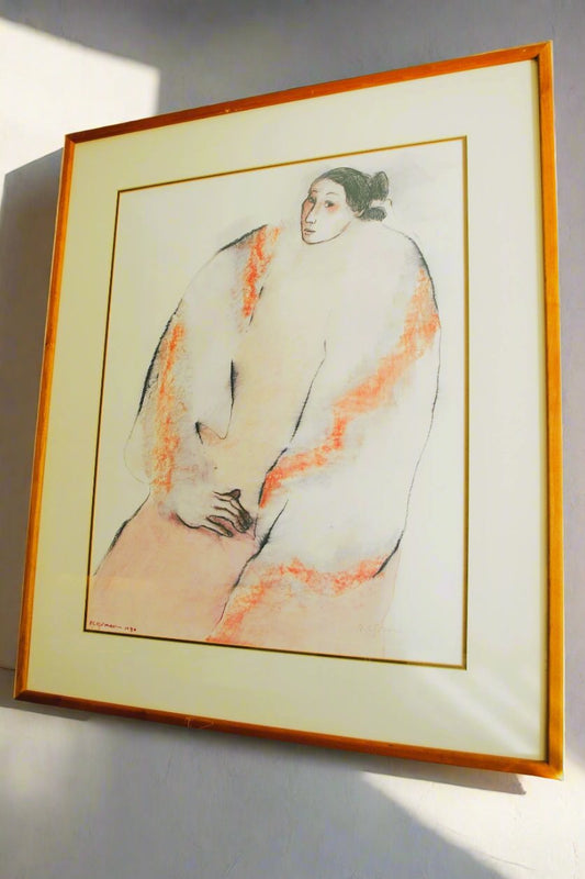 Signed lithograph print 'Rosa' by Rudolph Carl (R.C.) Gorman